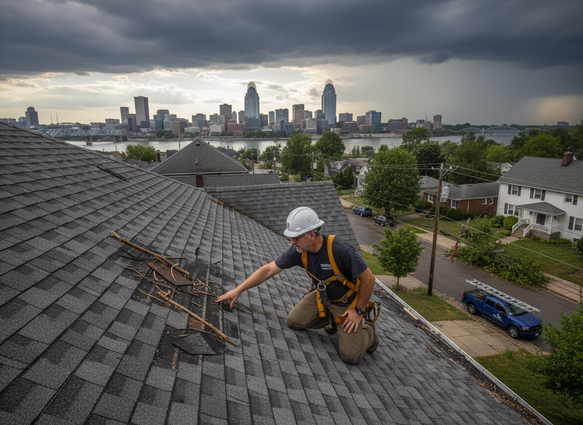 Checking for Storm Damage After Ohio River Valley Thunderstorms