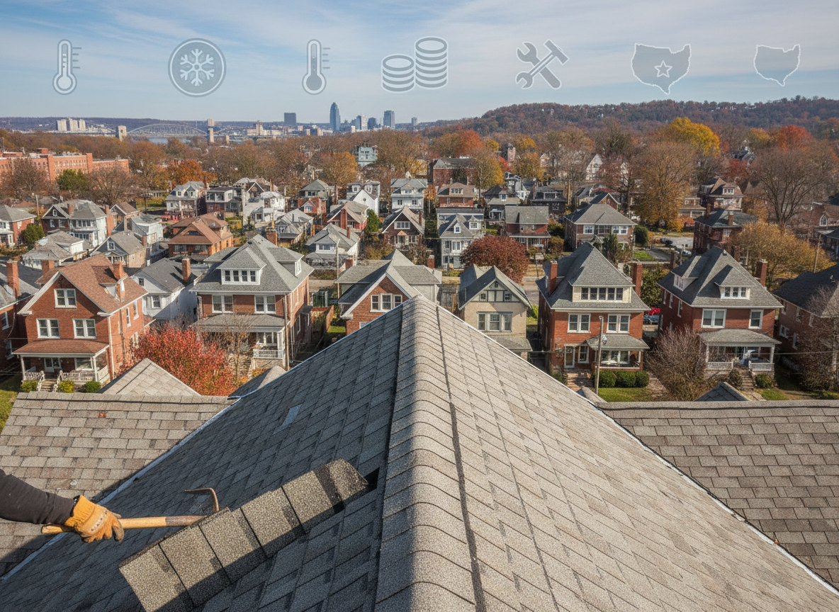 What Affects Shingle Replacement Costs in Cincinnati Neighborhoods