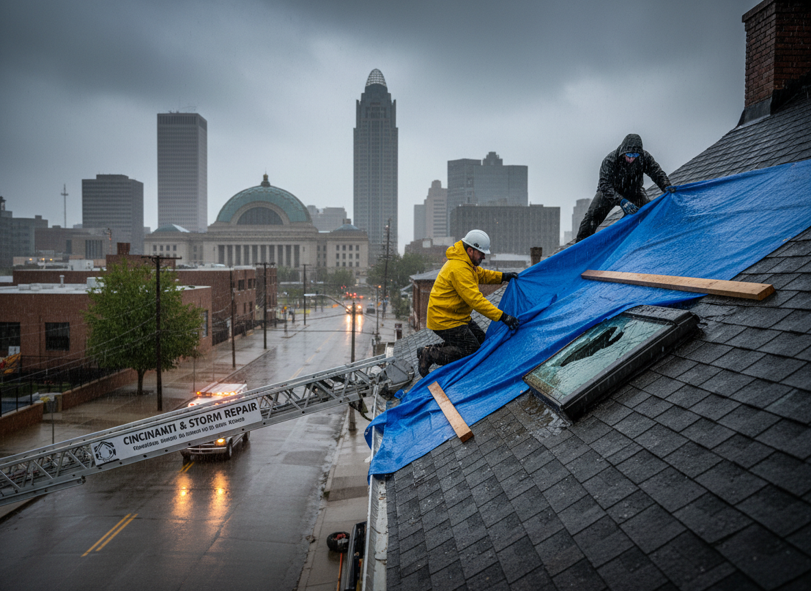 Emergency Roofing Service in Cincinnati, OH