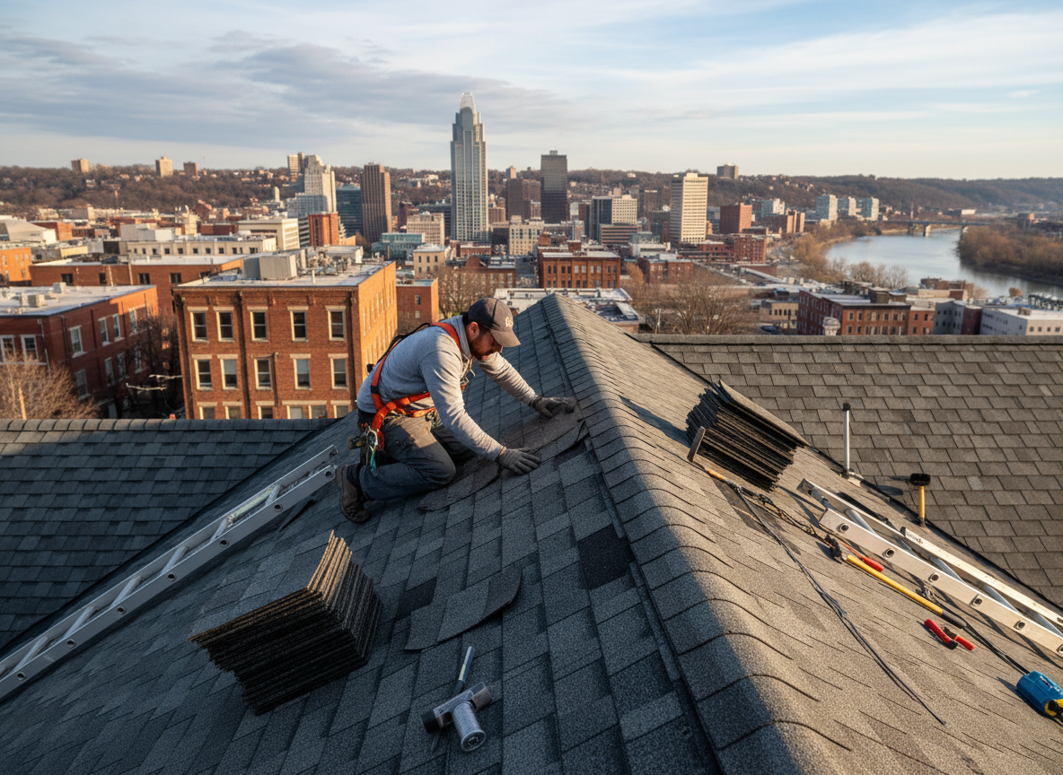 Roofing contractor in Mount Adams