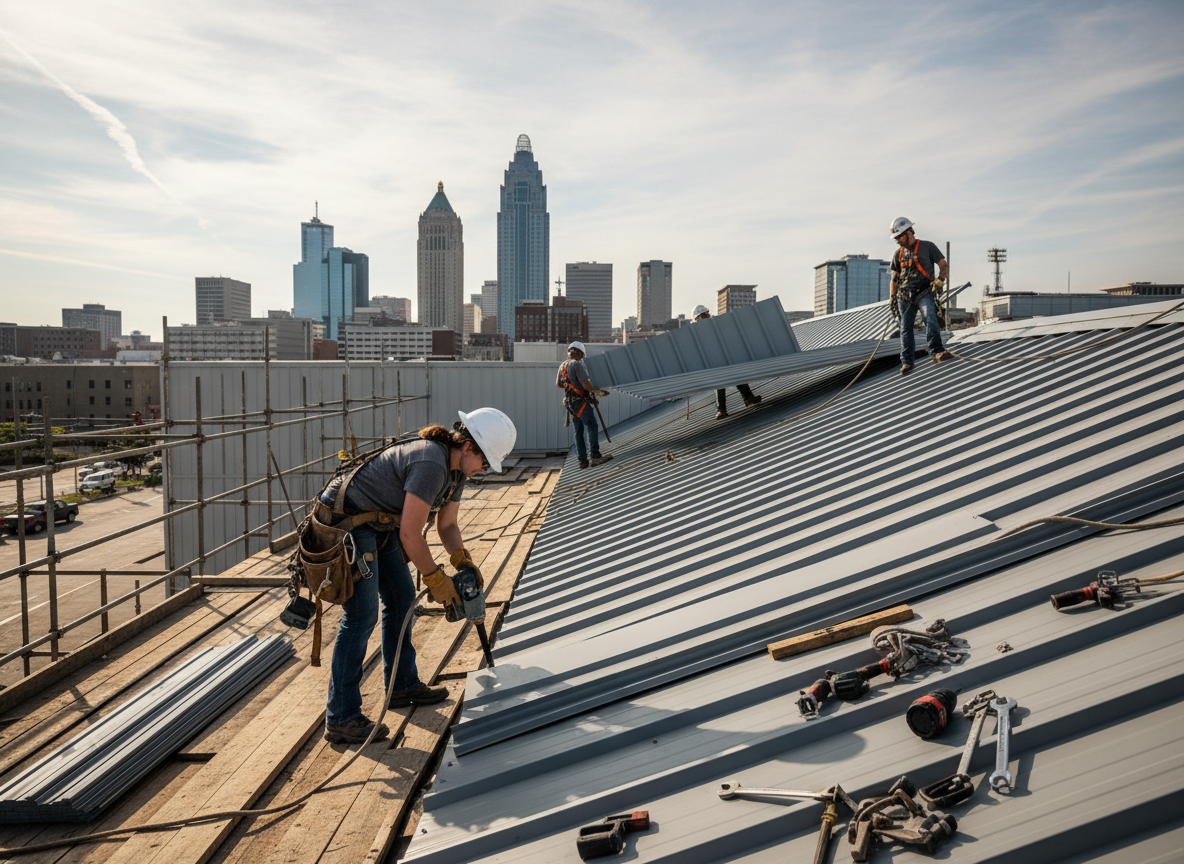 Steel Roofing Contractors in Cincinnati, OH